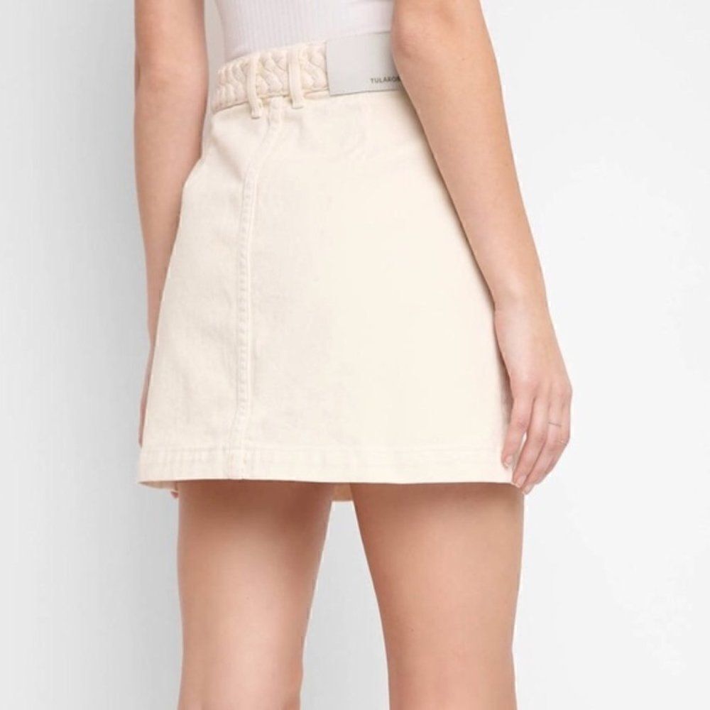Revolve Tularosa Madelyn Y2K Mini Button Down Skirt 24 - Picture 4 of 9